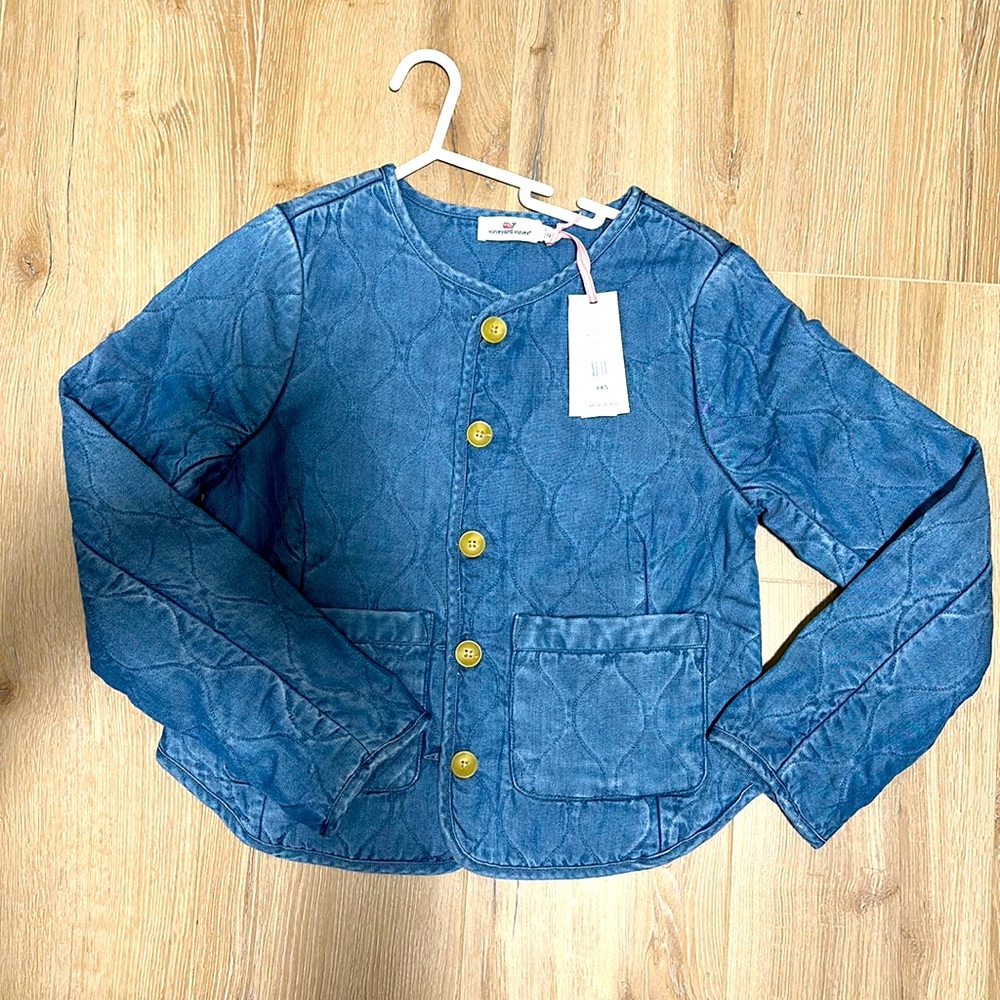 Chambray Quilted Jacket Vineyard Vines